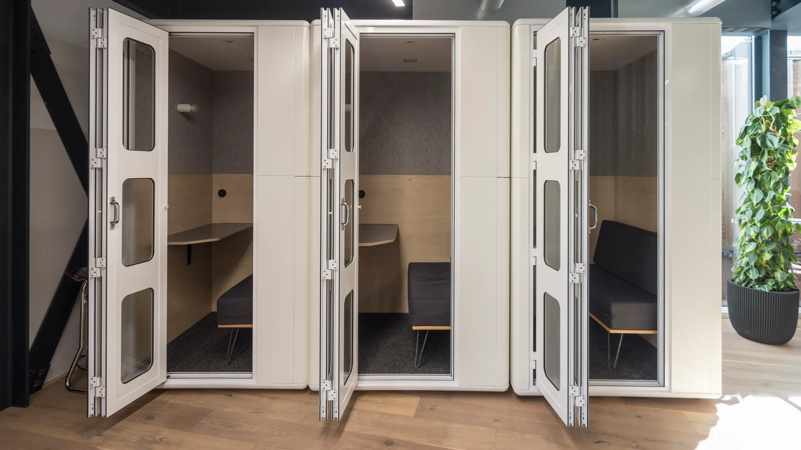 1st floor phone booths