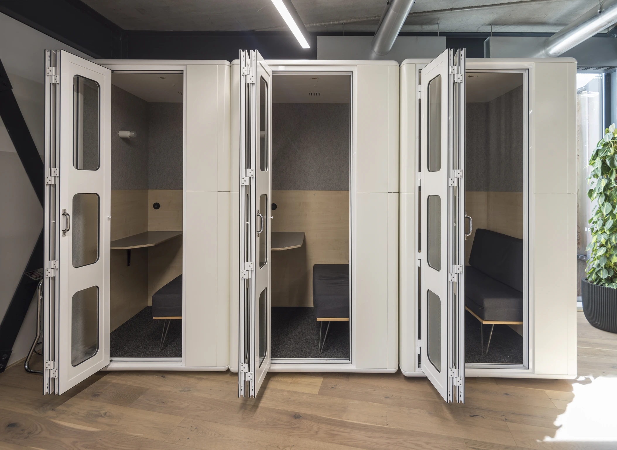 1st floor phone booths