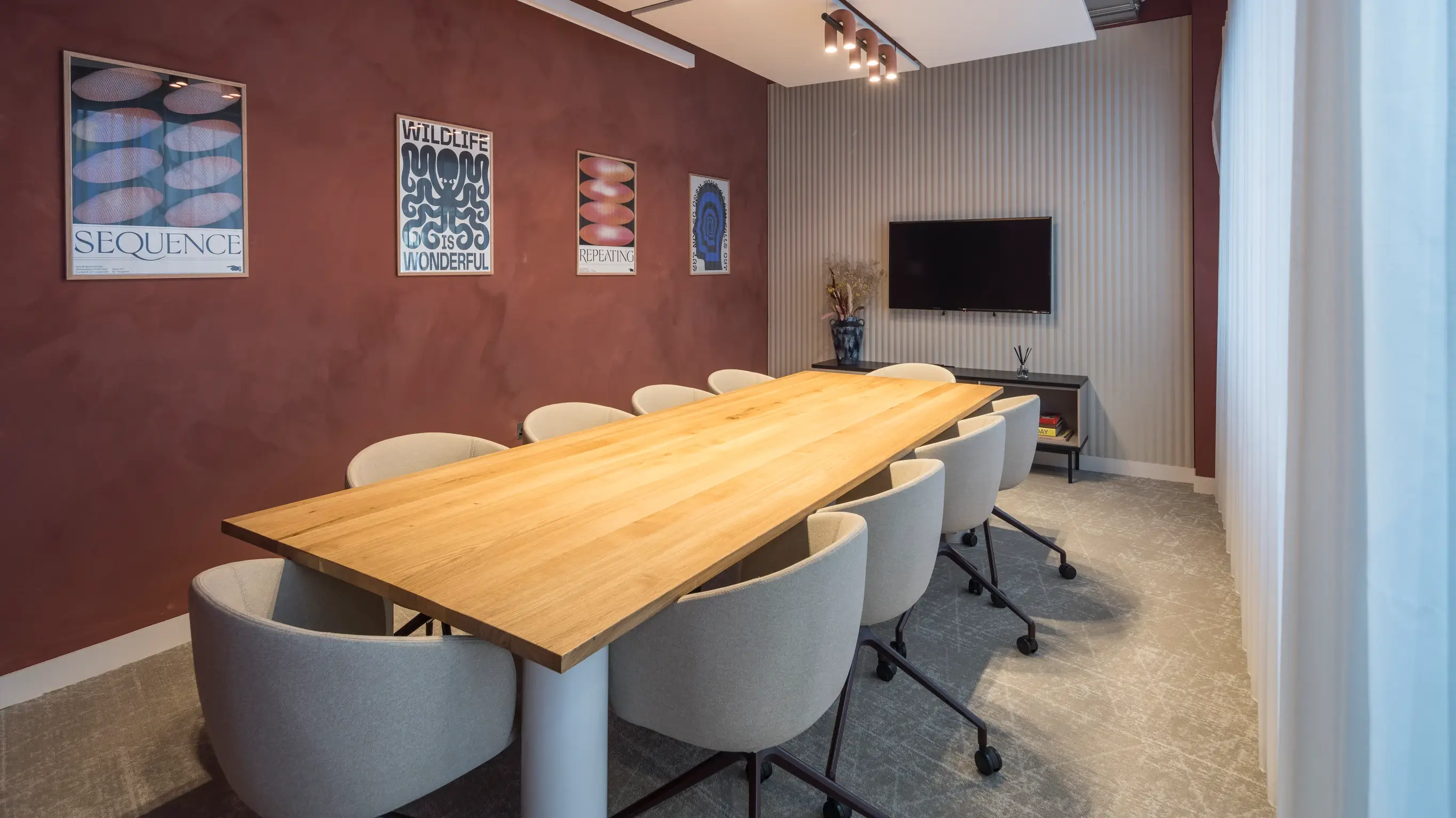 Communal boardroom